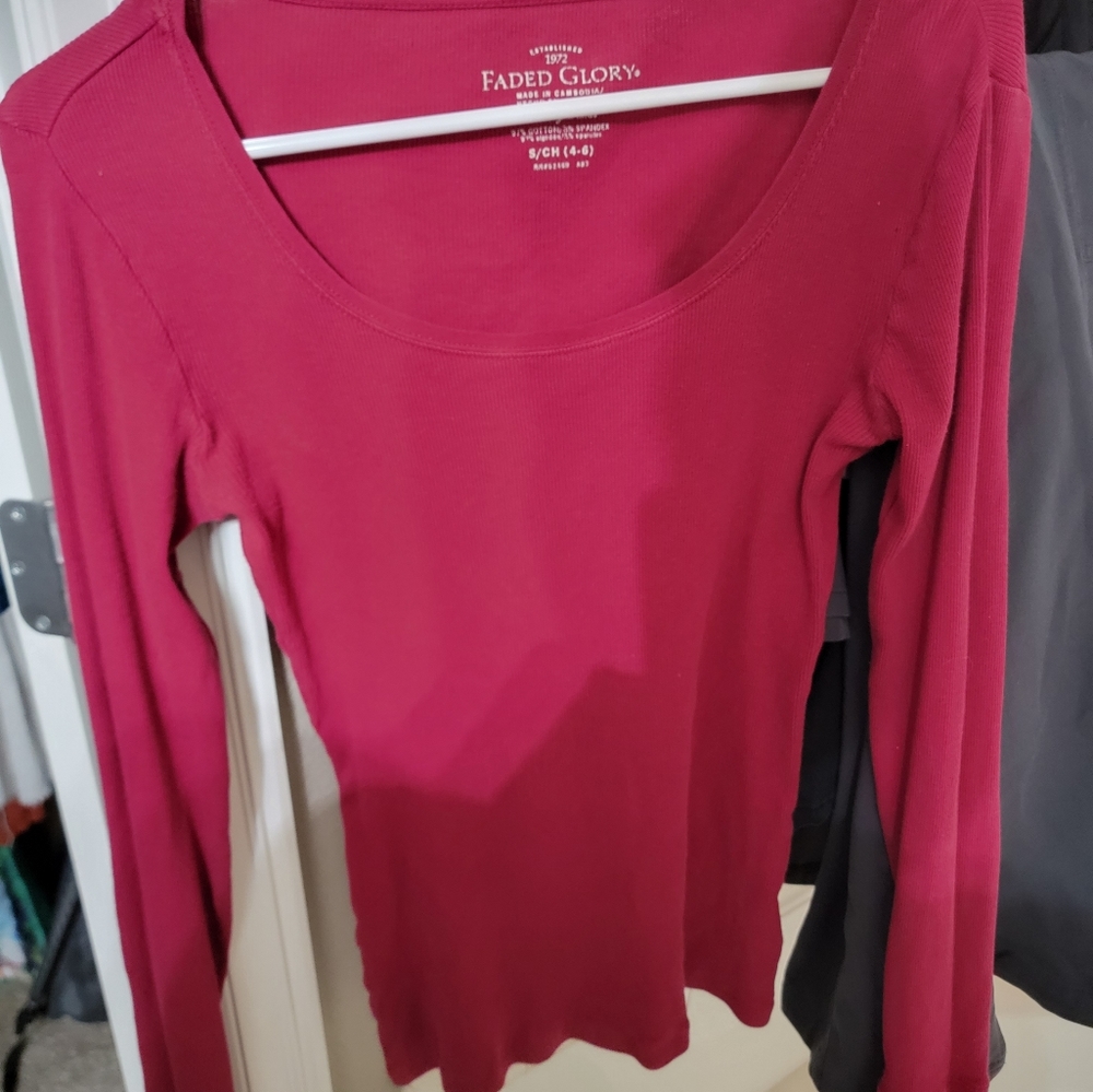 Long sleeve pink underscrub